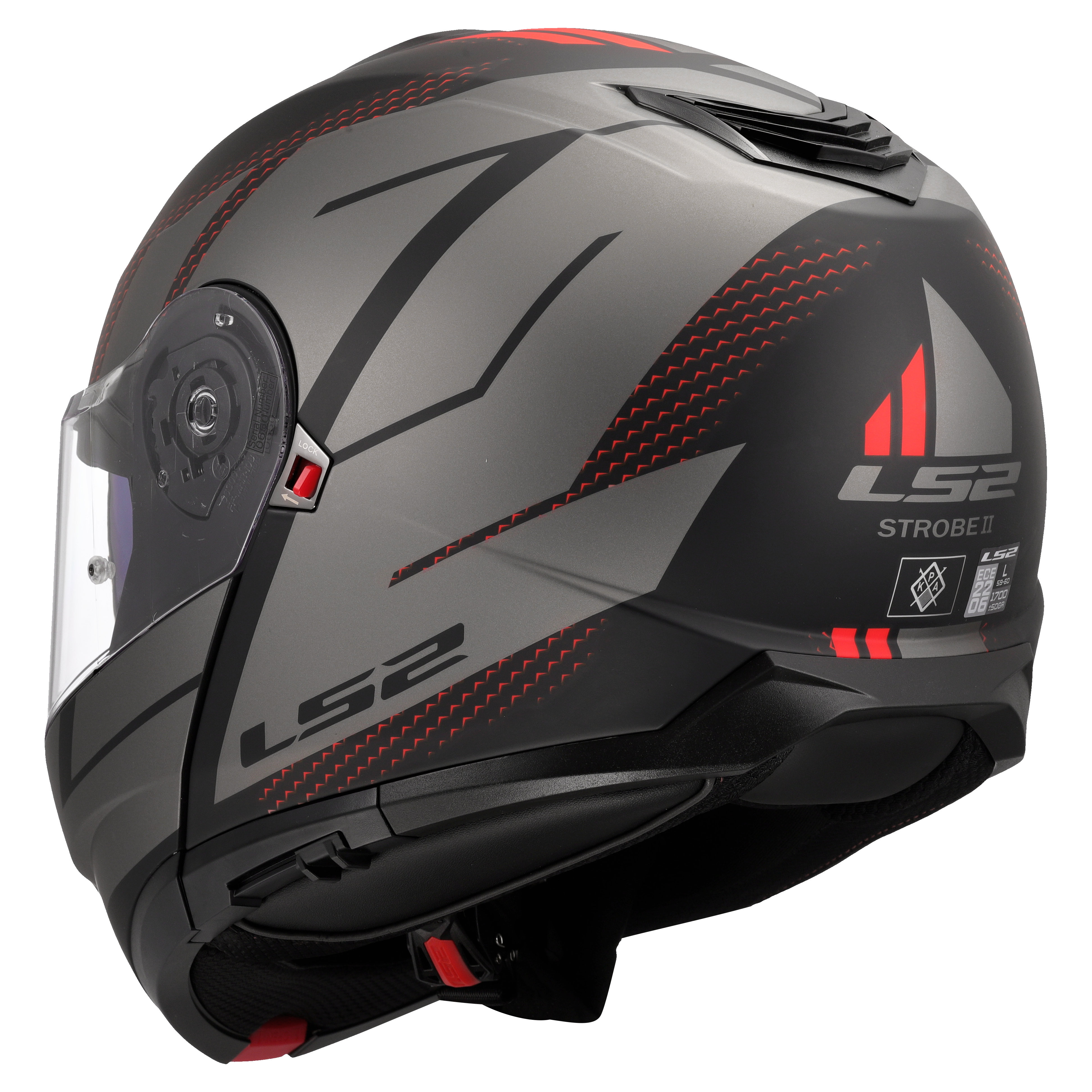 FF908  STROBE II CODE MATT BLACK GREY 569082411 (3)